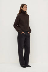 Kaia Wool Zip Sweater