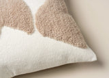 Abstract Lumbar Cushion by Saarde | Ecru