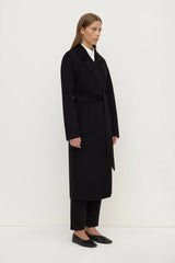 Ivy Wool Coat | Black
