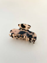 L&S Logo Petit Hair Claw Clip | Tortoise