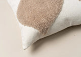 Abstract Lumbar Cushion by Saarde | Ecru