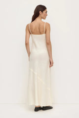 Collette Linen Slip Dress | Vanilla