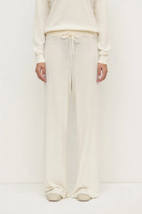 Cotton Cashmere Lounge Pant | Cream