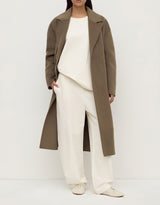 Ivy Wool Coat | Dark Sage