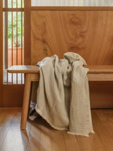 Oslo Lambswool Throw | Haze/Mist