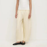 Lola Barrel Pant | Vanilla