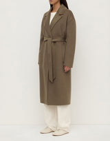 Ivy Wool Coat | Dark Sage