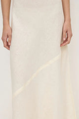 Collette Linen Slip Dress | Vanilla