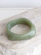 Angular Cuff Bangle | Sage