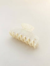 L&S Logo Petit Hair Claw Clip | Brown