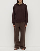 Cotton Cashmere Hoodie | Ganache