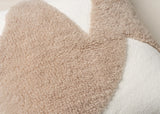 Abstract Cushion by Saarde | Ecru