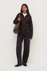 Kaia Wool Zip Sweater