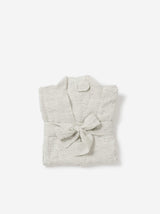 Linen Robe | Pinstripe