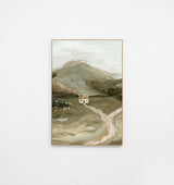 Secluded Cottage | Stretched Canvas Print