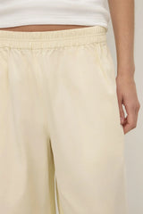 Lola Barrel Pant | Vanilla