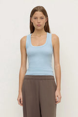 Robyn Scoop Neck Rib Tank | Breeze