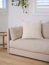 Heavy Linen Cushion | Ivory