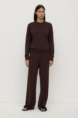 Cotton Cashmere Lounge Pant | Ganache