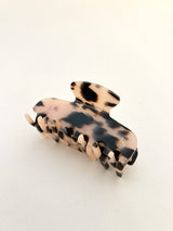 L&S Logo Petit Hair Claw Clip | Brown