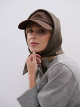 Mocha Plain Bandana